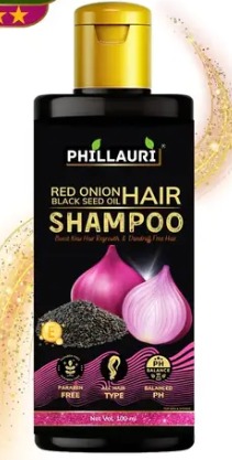 Phillauri Red Onion Black Seed Oil Shampoo 100ml
