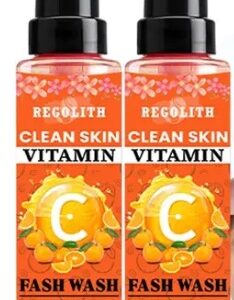 regolith Vitamin C Face Wash Skin Lightening and Tan Removal Face wash Oil Controal and Remove Pigmentation Tan Removal Face Wash All Skin Types Face Wash 100ml pack of 1