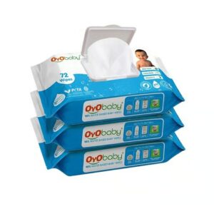 Oyo Baby Care Baby Wipes 72 Wipes Pack Of 3