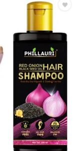 Phillauri Red Onion Black Seed Oil Hair Shampoo 100ml
