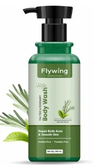 Flywing Tea Tree And Rosemary Body Wash 300ml