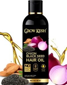 Grow Kesh Onion Black Seed Hair Oil 60ml