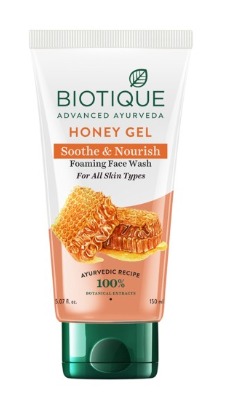 BiotiqueHoney Gel Soothe and Nourish Foaming Face Wash 150ml