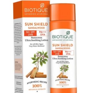 Biotique Sun Shield Sandalwood Lotion SPF 50 120 Ml