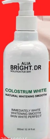 Private Label Colostrum White Natural Whitening Smooth Gel 300ML