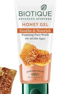 Biotique Honey Gel Soothe Nourish Foaming Face wash 100 ml PACK OF 2