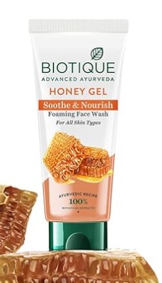 Biotique Honey Gel Soothe Nourish Foaming Face wash 100 ml PACK OF 2
