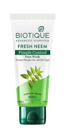 Biotique Fresh Neem Pimple Control Face Wash 100ml