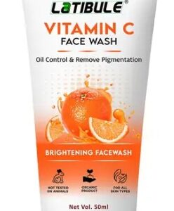 Latibule Vitamin C Face Wash Skin Lightening Tan Removal Face wash 50ml