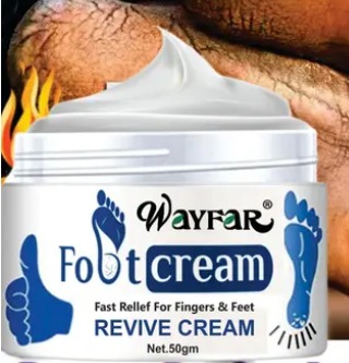 WaYFaR Foot Crack Cream For Dry Cracked Heels and Feet 50gm