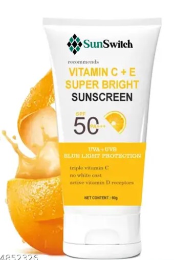 Sunswitch Vitamin C plus E Super Bright Sunscreen 60g