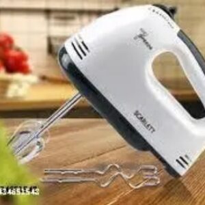 Private Label Scarlett Electric 7 Speed Hand Mixer with Stainless Blender