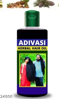 ADIVASI herbal hair oil Premium quality hair oil for hair Regrowt Hair Oil 60ML