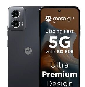 Motorola Moto G34 5G 128 GB Charcoal Black 8 GB RAM IMEI353409345592790