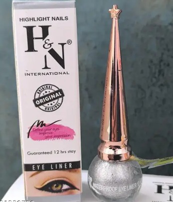 Private Label Waterproof Eyeliner Silver