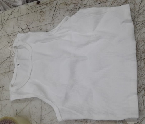 White Tank Top For Women Size M