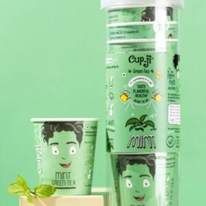 Cup Ji Mint Green Tea Pack Of 10 Cups