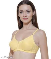 Women Bra Yellow Colour Size 30