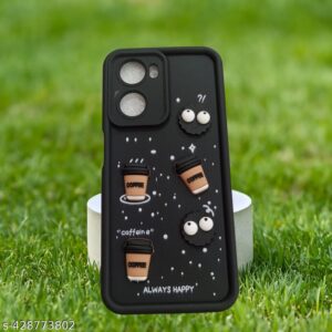 Oppo A57 4G Luxury Back Cover Black Colour