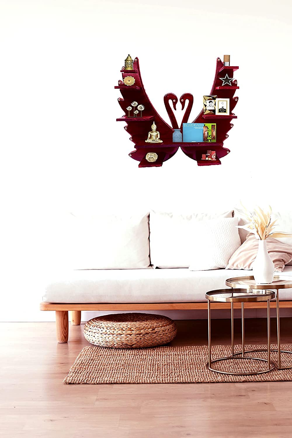 Wall Shelf Duck Shelves Mdf Wall Hanging