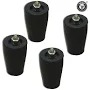 Black Color Stove Stand Leg Set Of 4