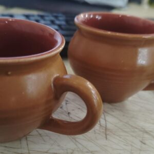 Tan Colour Coffee Cup Pack Of 2