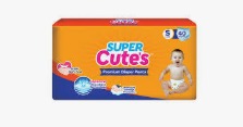 Super Cutes Kids 40 Diaper Pants Size S