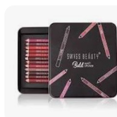 Swiss Beauty Bold Matt Lip Liner 1 Point 6 G Pack Of 12