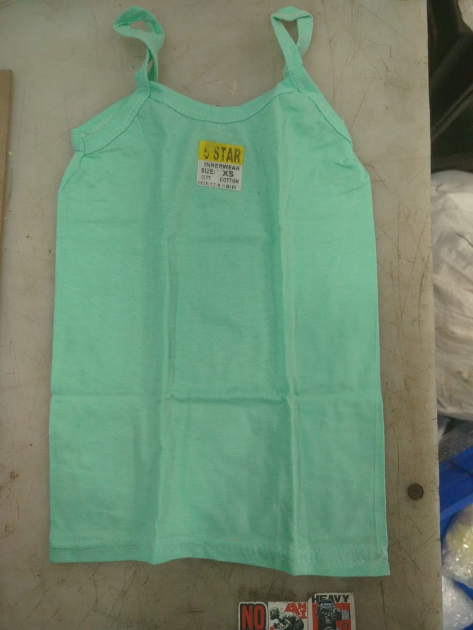 Women Green Inner Shirt Size Xs