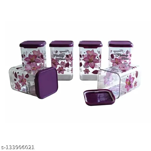 Airtight Containers For Kitchen Storage Set Bpa Free Container Pack Of 6