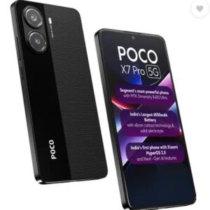 Poco X7 Pro 5G Obsidian Black 256 Gb 8 Gb Ram 90 Watt Adapter Cable Imei No 867005070867123