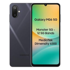 Samsung Galaxy M06 5G Blazing Black 6Gb Ram 128 Gb Storage Imei No Points 3519442490419692