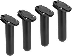 Flush Mount Square Head Rod Holder Legs 30 Degree Brown Color Pack Of 5