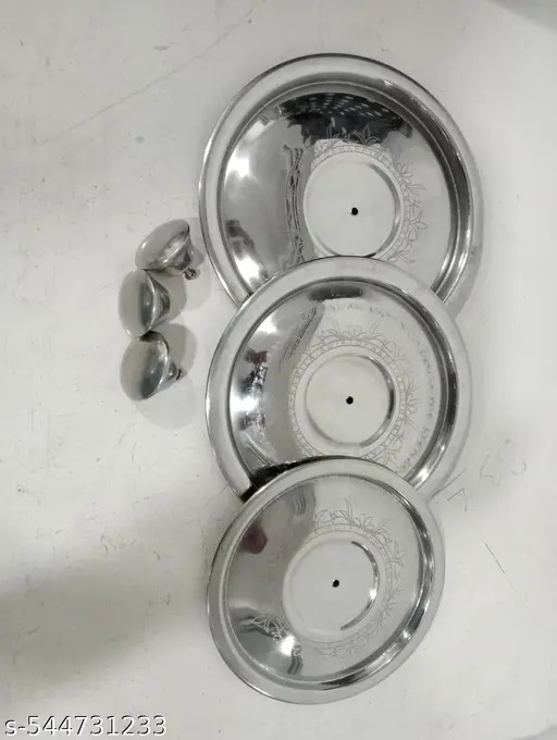 Stainless Steel Handi Set With Lids Multi Sizes