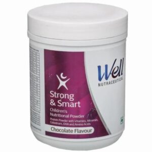 Well Strong Smart ChildrenS Nutritional Powder 200G Pack Of 1 Chocolate Flavored Powder
