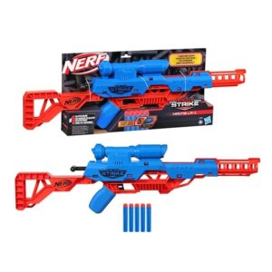 Nerf Alpha Strike Mantis Lr 1 Dart Blaster Scope 5 Official Nerf Elite Foam Darts Load Prime Fire