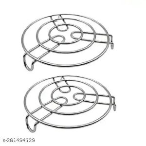 Stainless Steel Heavy Hot Pot Stand Cooker Stand Pack Of 6