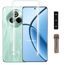 Crown Uv Privacy Curved Glass Screen Protector Anti Glare Full Coverage Realme P3 Pro 5G