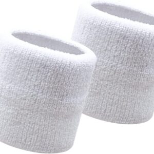 Care N Touch One Pair Of White Color Sweatband