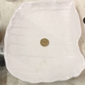 Dinwell Glance Platter Big Dwmp 016 White