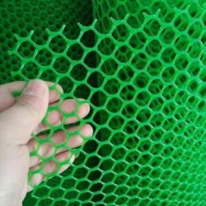 Green Color Plastic Garden Jali 10X3Point5Ft