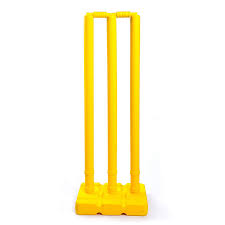 Cricket Stumps Yellow Plastic Stumps