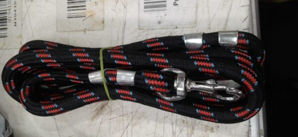 Dog Training Walking Leash Rope Red Black