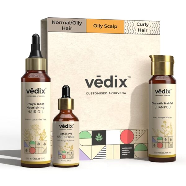 Vedic Customised Ayurvedic Hair Care Regimen Full Kit