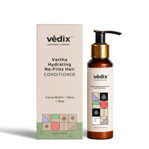 Vedic Vartha Hydrating No Frizz Ayurvedic Hair Conditioner With Aloe Vera 100 Ml