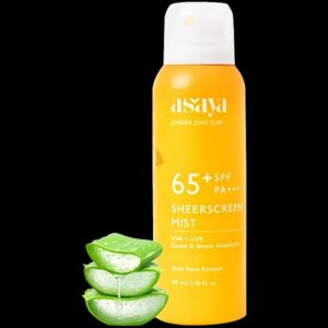 Asaya Spf 65Plus Pasheerscreen Mist Spray With Aloe Vera Extract 100 Ml