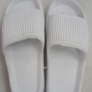 White Slipper For Man Size 5