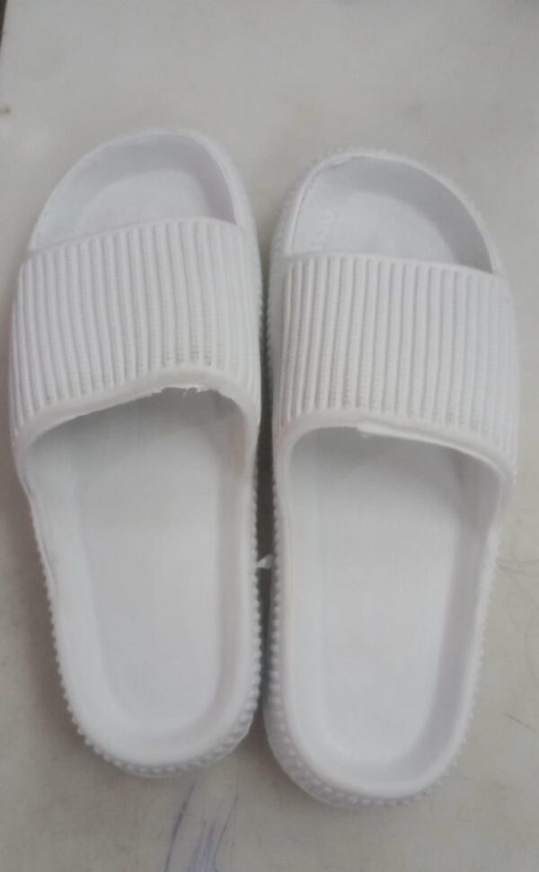 White Slipper For Man Size 5