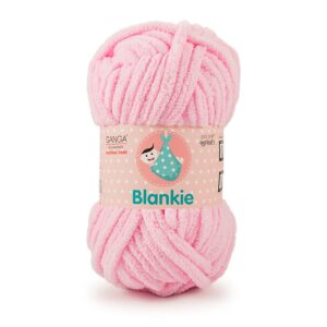 Ganga Acrowools Polyester Blanket Is A Super Soft Chenille YarnPoint Oeko Tex Class 1 Certified 100G Pink Pack Of 2