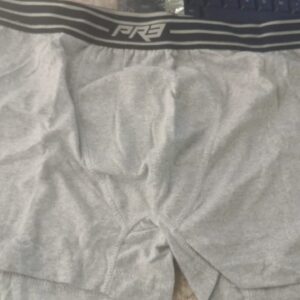 Private lable Cotton men s trunks Grey Melange Colored Elasticized Waistband Trunks for Men Grey Colour Size XXL